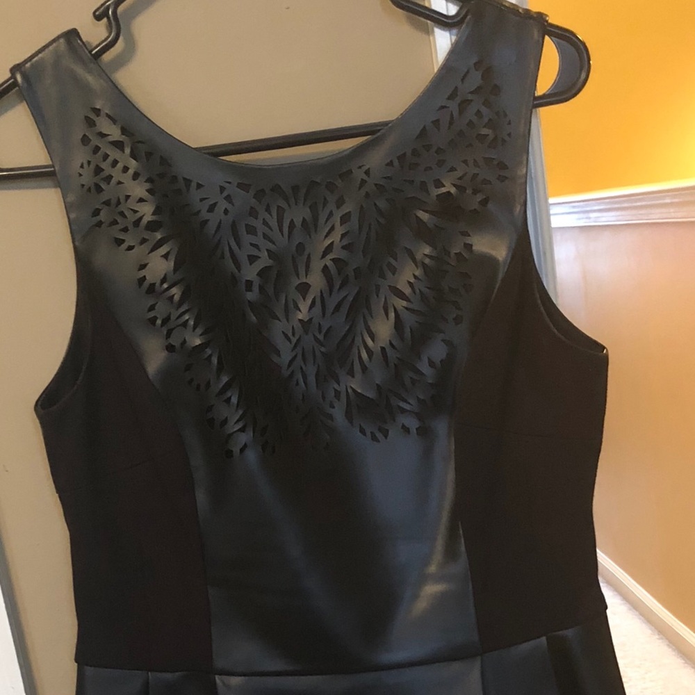 Beautiful leather dress